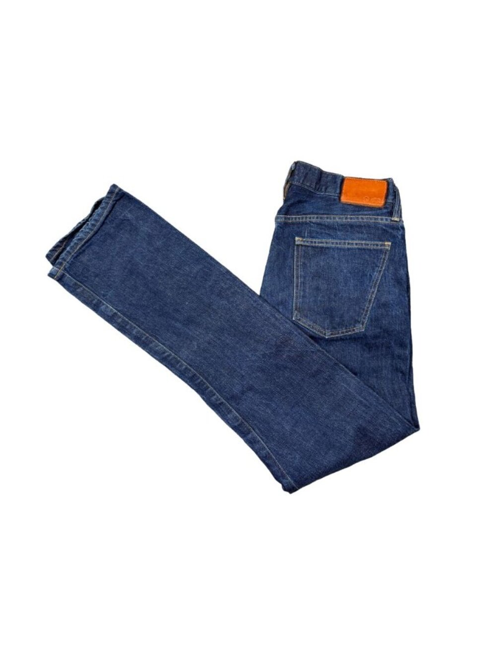Taylor Stitch Mens Selvedge Denim Jeans Size 35 Dark Wash Made USA 100% Cotton